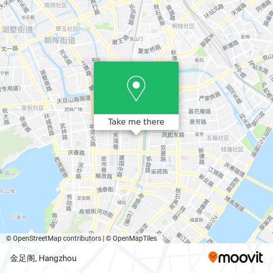 金足阁 map