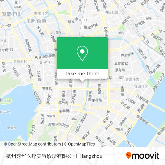 杭州秀华医疗美容诊所有限公司 map