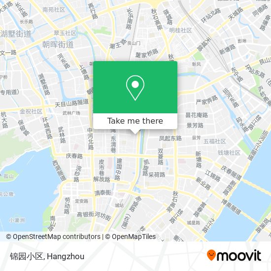 锦园小区 map