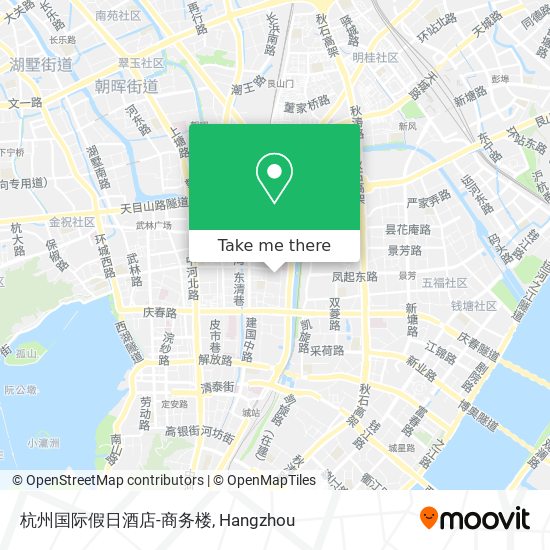 杭州国际假日酒店-商务楼 map