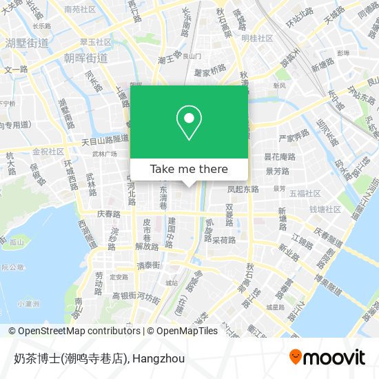 奶茶博士(潮鸣寺巷店) map