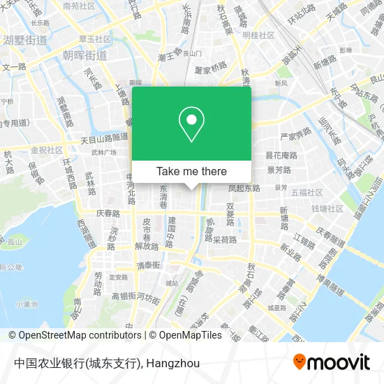 中国农业银行(城东支行) map