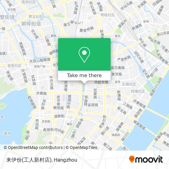 来伊份(工人新村店) map