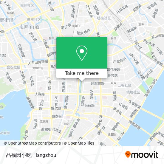 品福园小吃 map