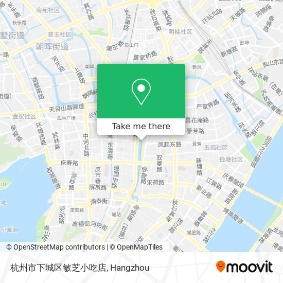 杭州市下城区敏芝小吃店 map