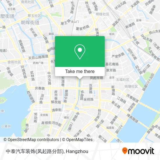 中泰汽车装饰(凤起路分部) map