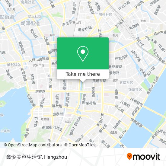 鑫悦美容生活馆 map