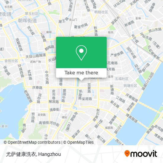 尤萨健康洗衣 map