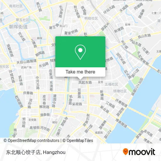 东北顺心饺子店 map