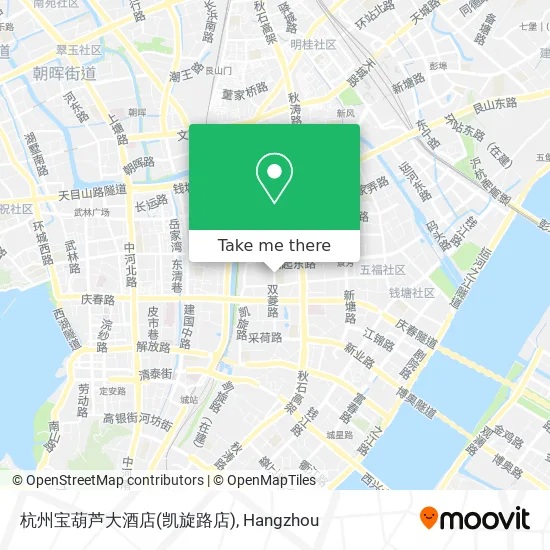 杭州宝葫芦大酒店(凯旋路店) map