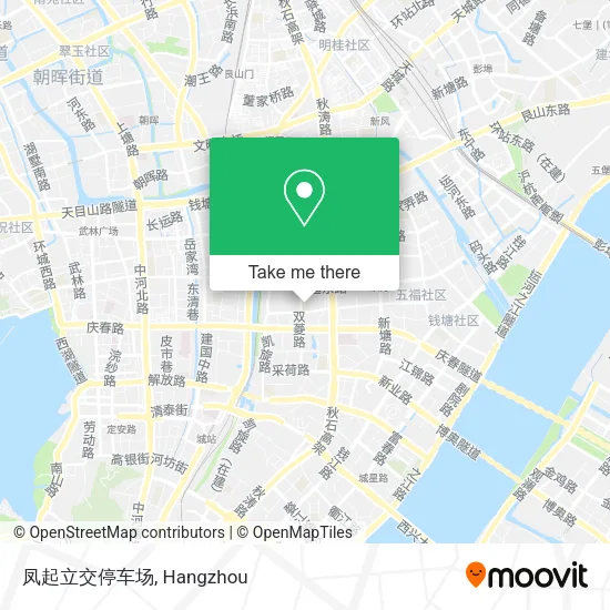 凤起立交停车场 map