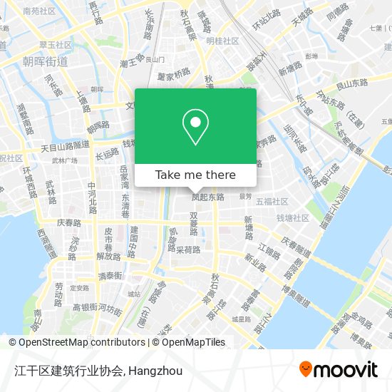 江干区建筑行业协会 map