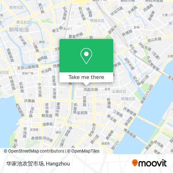 华家池农贸市场 map