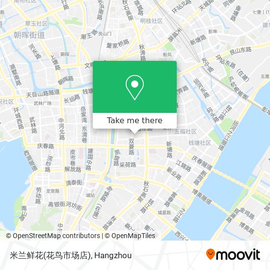 米兰鲜花(花鸟市场店) map