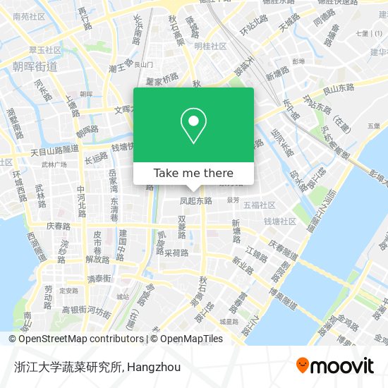浙江大学蔬菜研究所 map