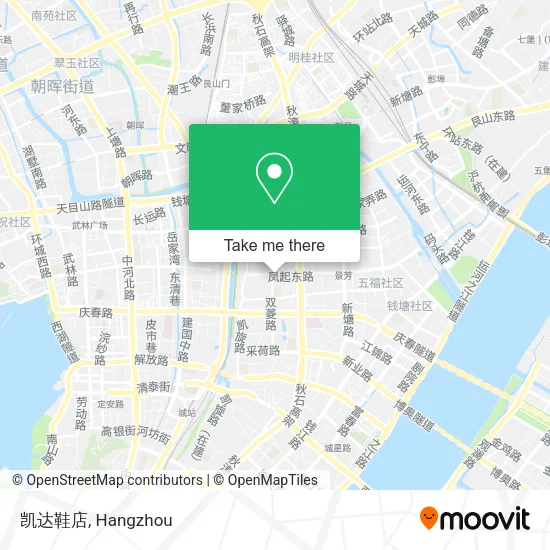 凯达鞋店 map