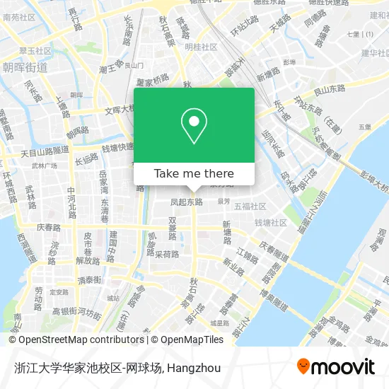 浙江大学华家池校区-网球场 map