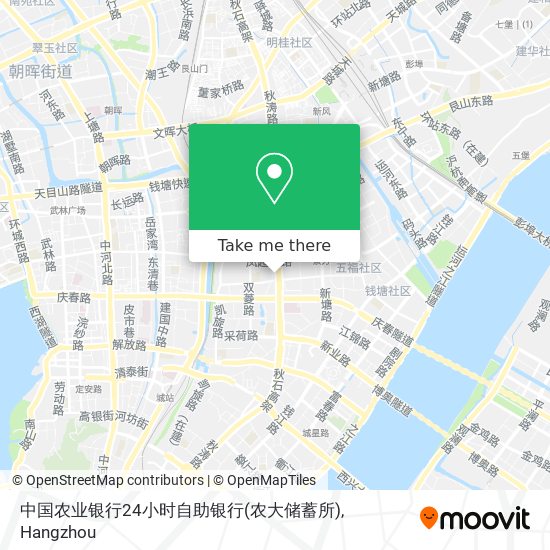中国农业银行24小时自助银行(农大储蓄所) map