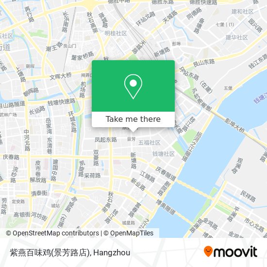 紫燕百味鸡(景芳路店) map