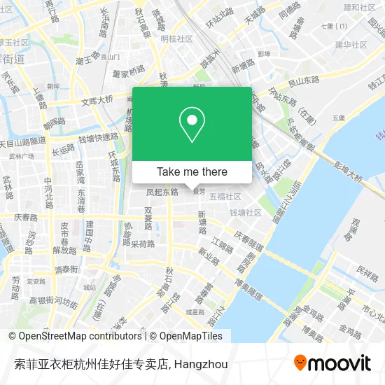 索菲亚衣柜杭州佳好佳专卖店 map