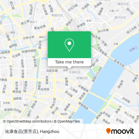 祐康食品(景芳店) map