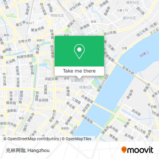 兆林网咖 map
