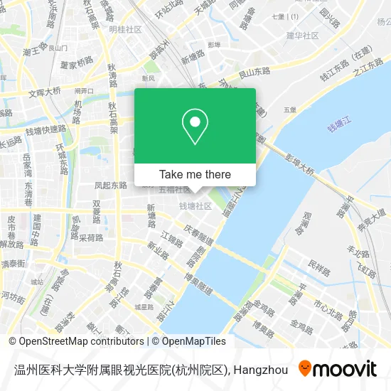 温州医科大学附属眼视光医院(杭州院区) map