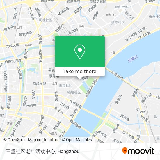三堡社区老年活动中心 map