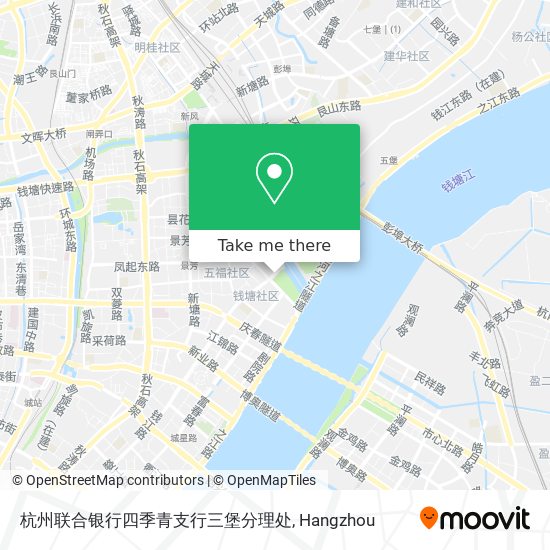 杭州联合银行四季青支行三堡分理处 map