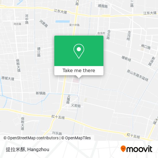 提拉米酥 map