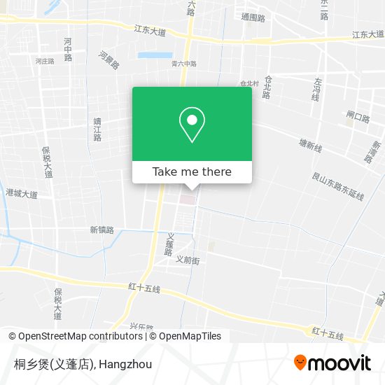 桐乡煲(义蓬店) map