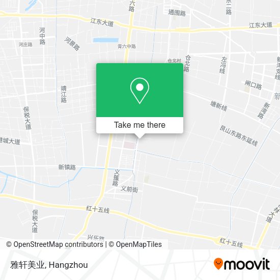 雅轩美业 map