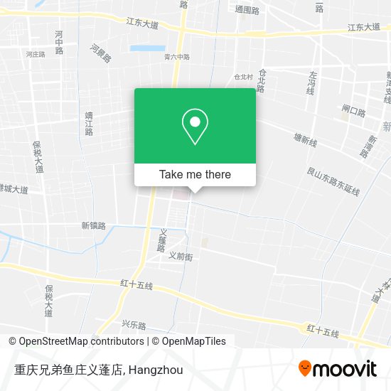重庆兄弟鱼庄义蓬店 map