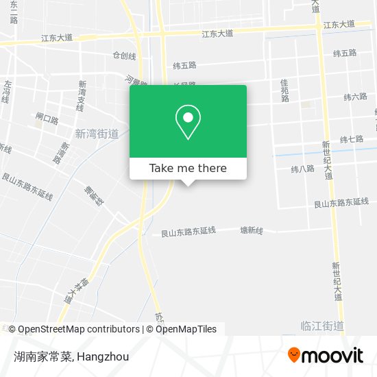 湖南家常菜 map