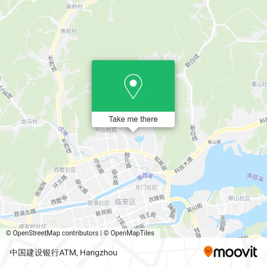 中国建设银行ATM map
