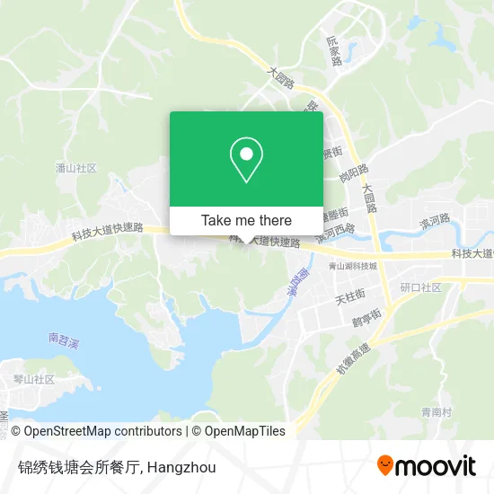 锦绣钱塘会所餐厅 map