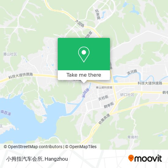 小拇指汽车会所 map
