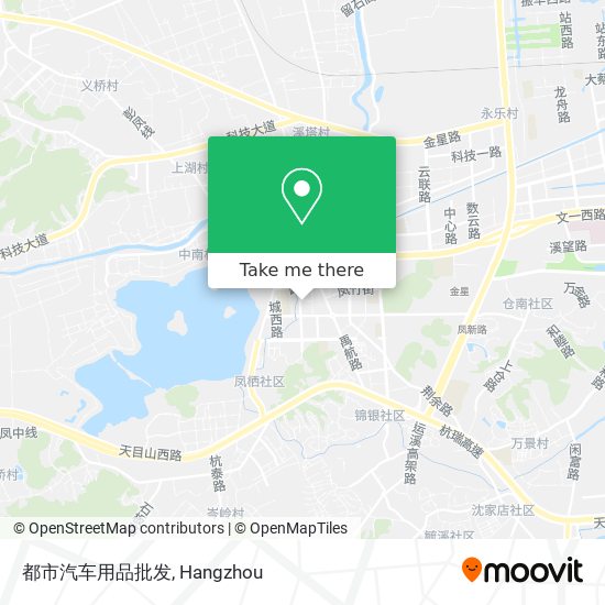 都市汽车用品批发 map