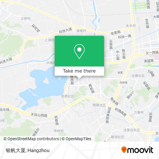 银帆大厦 map