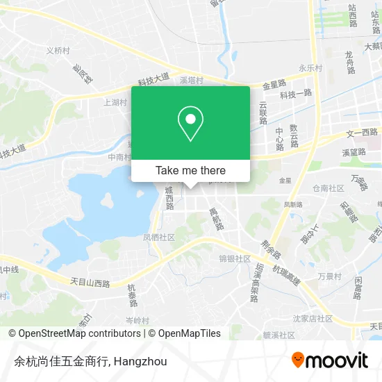 余杭尚佳五金商行 map