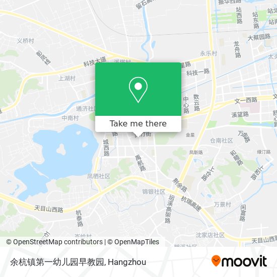 余杭镇第一幼儿园早教园 map