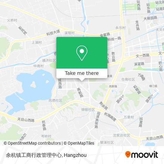 余杭镇工商行政管理中心 map