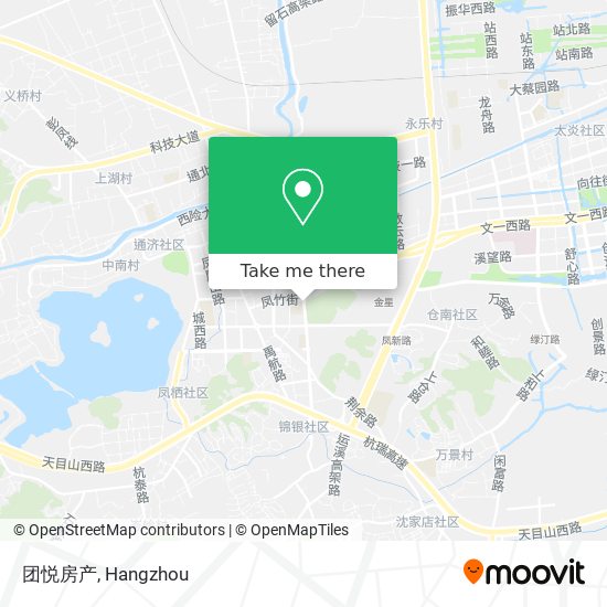 团悦房产 map