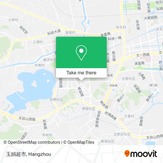 玉娟超市 map