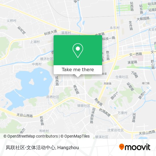 凤联社区-文体活动中心 map