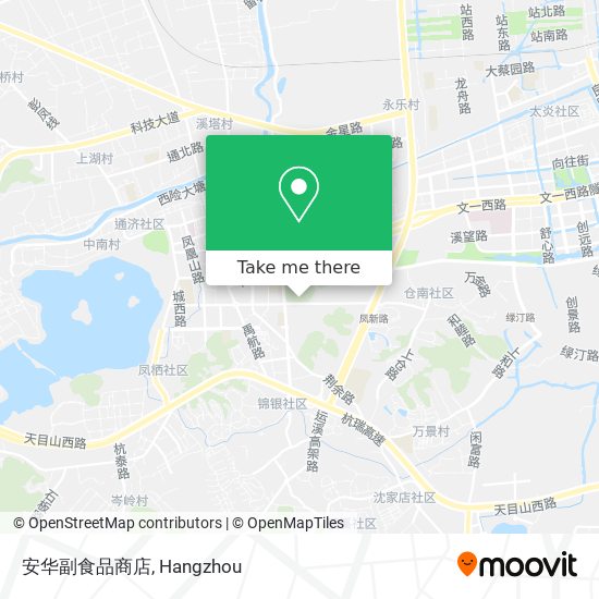 安华副食品商店 map