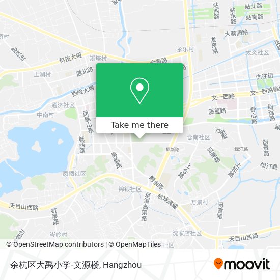 余杭区大禹小学-文源楼 map