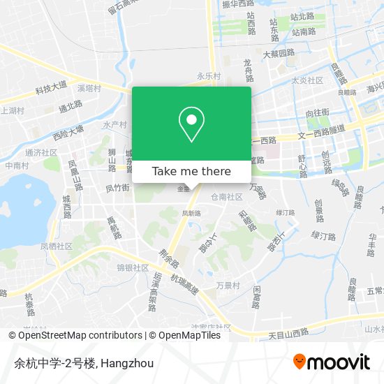 余杭中学-2号楼 map