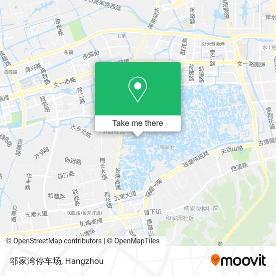 邬家湾停车场 map