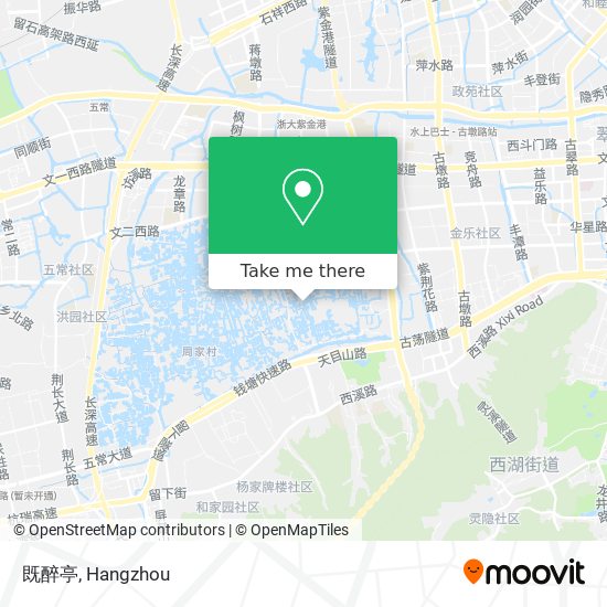 既醉亭 map